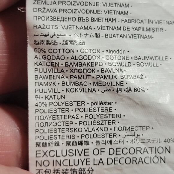 Air Jordan Kids White Tee "Jordan" - Size Medium (5-6 Yrs) - Picture 7 of 7